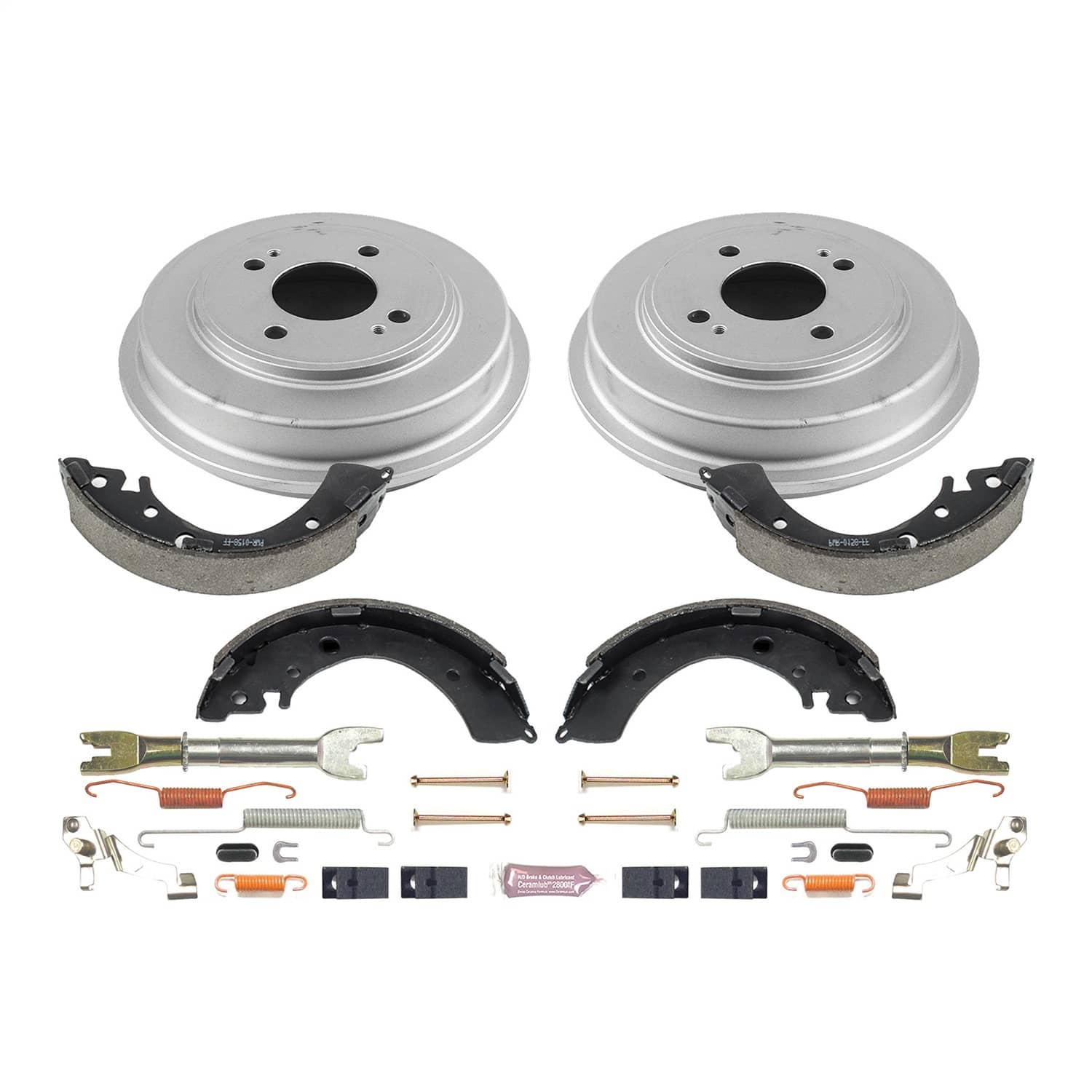 Power Stop - KOE15310DK - Rear - Drum Brake Shoe and Drum Kit