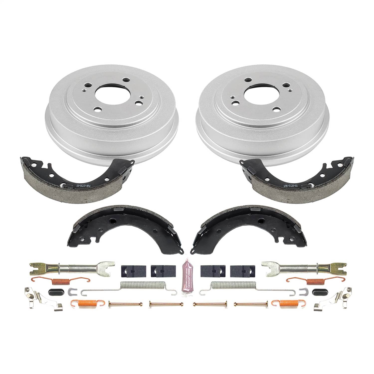 Power Stop - KOE15311DK - Rear - Drum Brake Shoe and Drum Kit