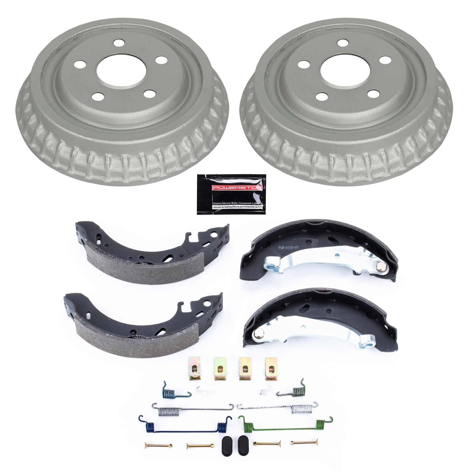 Power Stop - KOE15339DK - Rear - Drum Brake Shoe and Drum Kit
