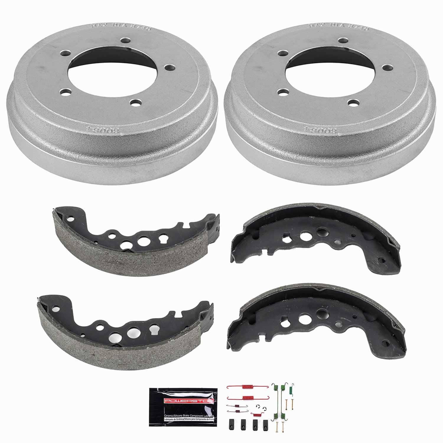 Power Stop - KOE15355DK - Rear - Drum Brake Shoe and Drum Kit