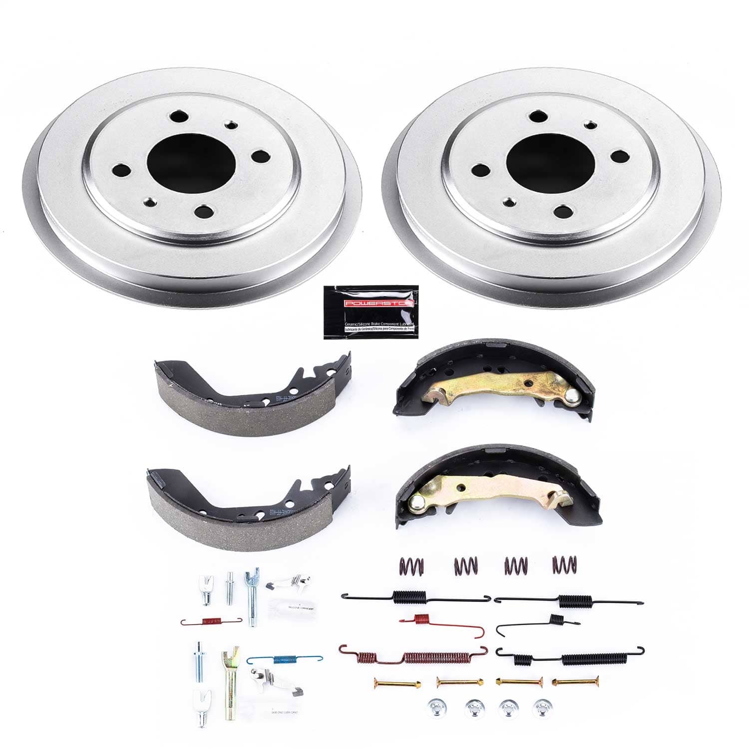 Power Stop - KOE15362DK - Rear - Drum Brake Shoe and Drum Kit