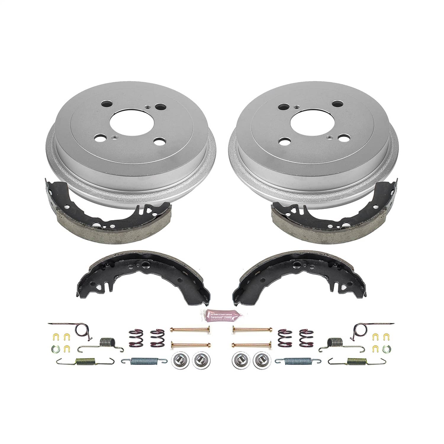 Power Stop - KOE15367DK - Rear - Drum Brake Shoe and Drum Kit