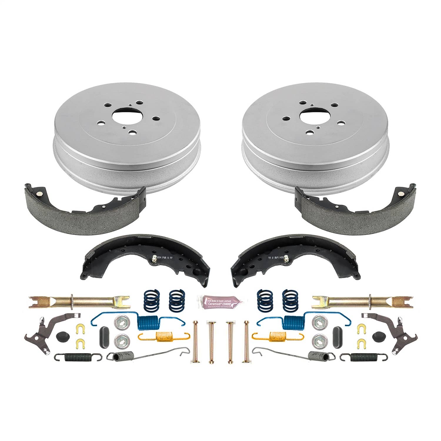 Power Stop - KOE15388DK - Rear - Drum Brake Shoe and Drum Kit