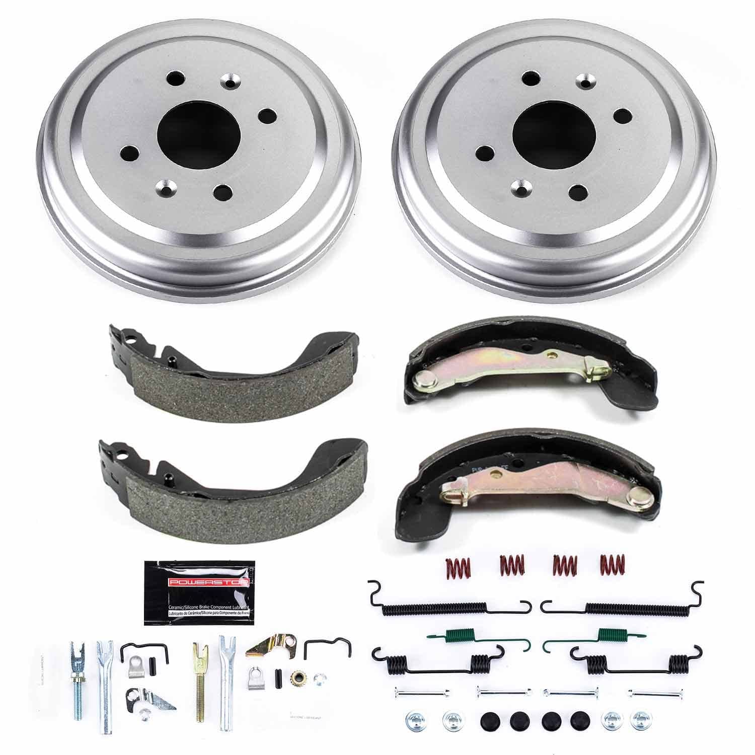 Power Stop - KOE15392DK - Rear - Drum Brake Shoe and Drum Kit