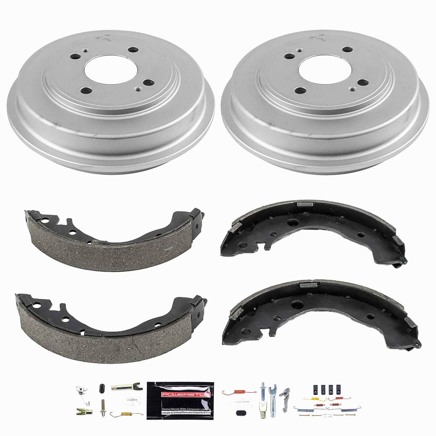 Power Stop - KOE15399DK - Rear - Drum Brake Shoe and Drum Kit