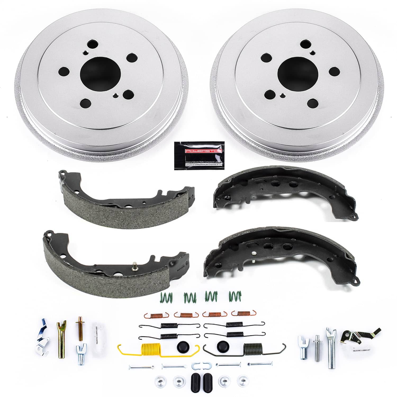 Power Stop - KOE15444DK - Rear - Drum Brake Shoe and Drum Kit