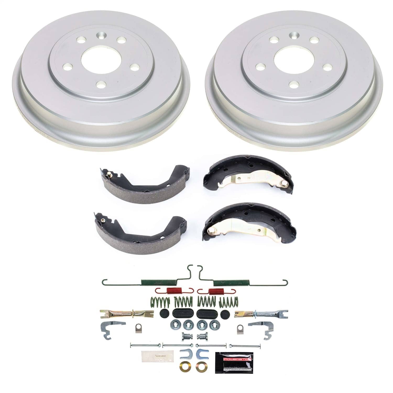 Power Stop - KOE15472DK - Rear - Drum Brake Shoe and Drum Kit
