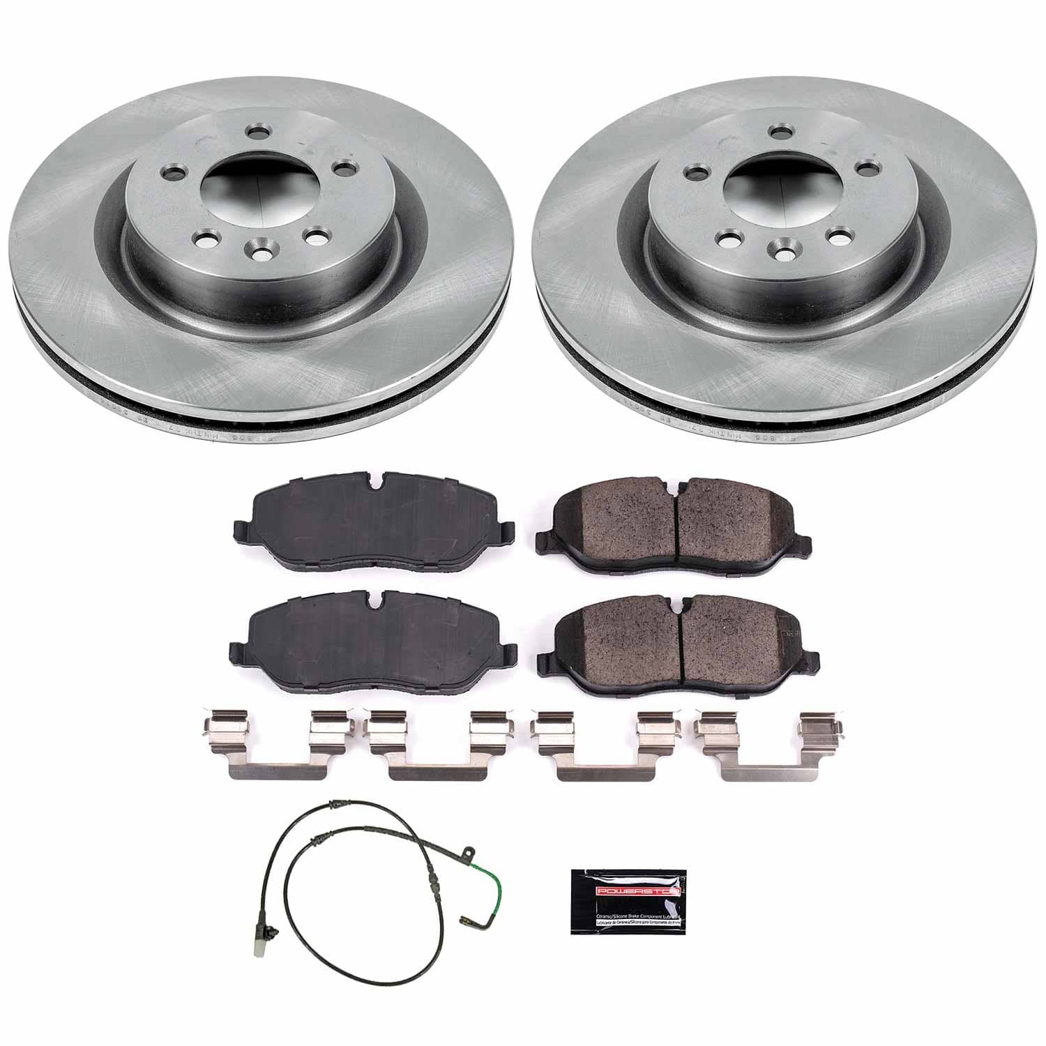 Power Stop - KOE4615 - Front - Disc Brake Pad and Rotor Kit