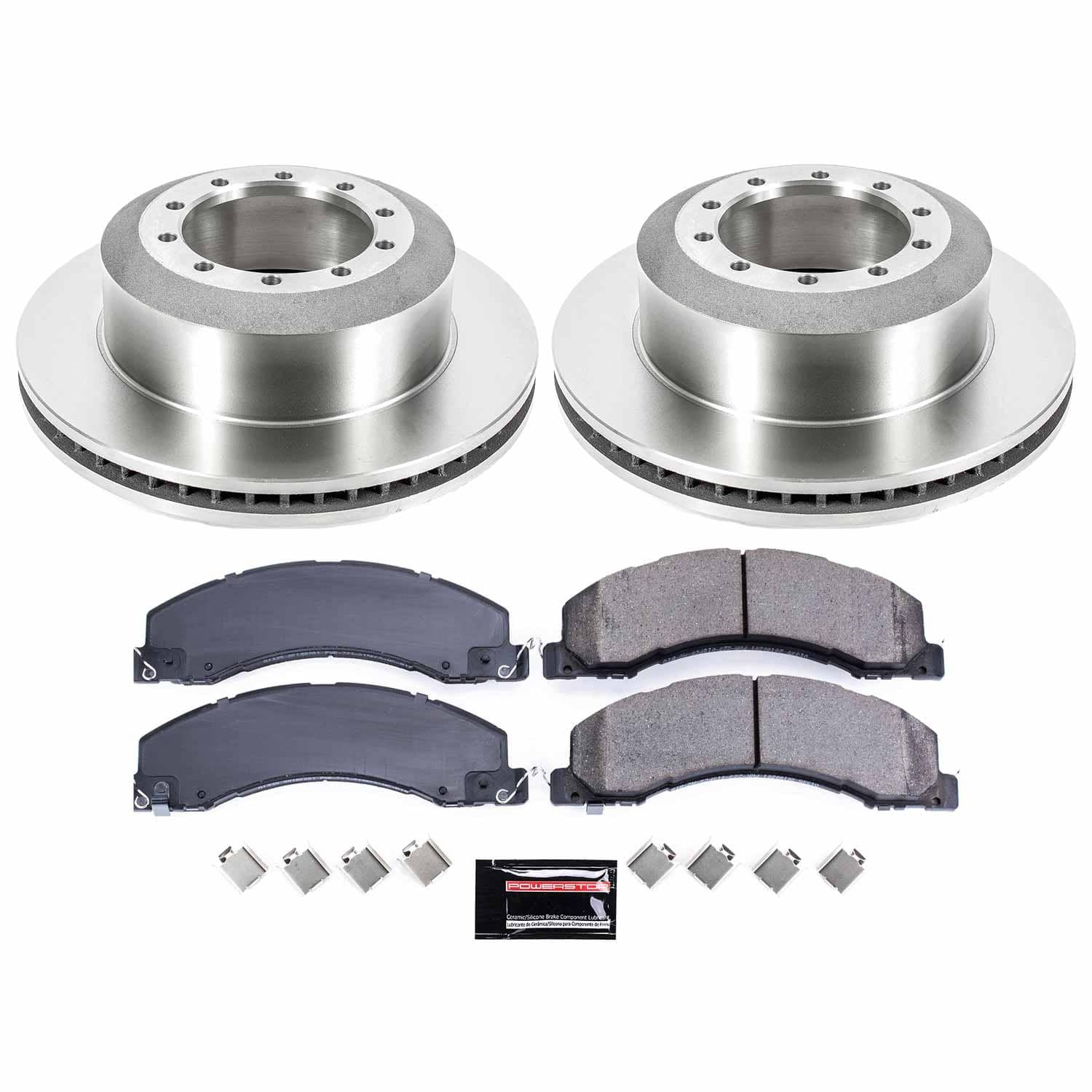 Power Stop - KOE4722 - Rear - Disc Brake Pad and Rotor Kit