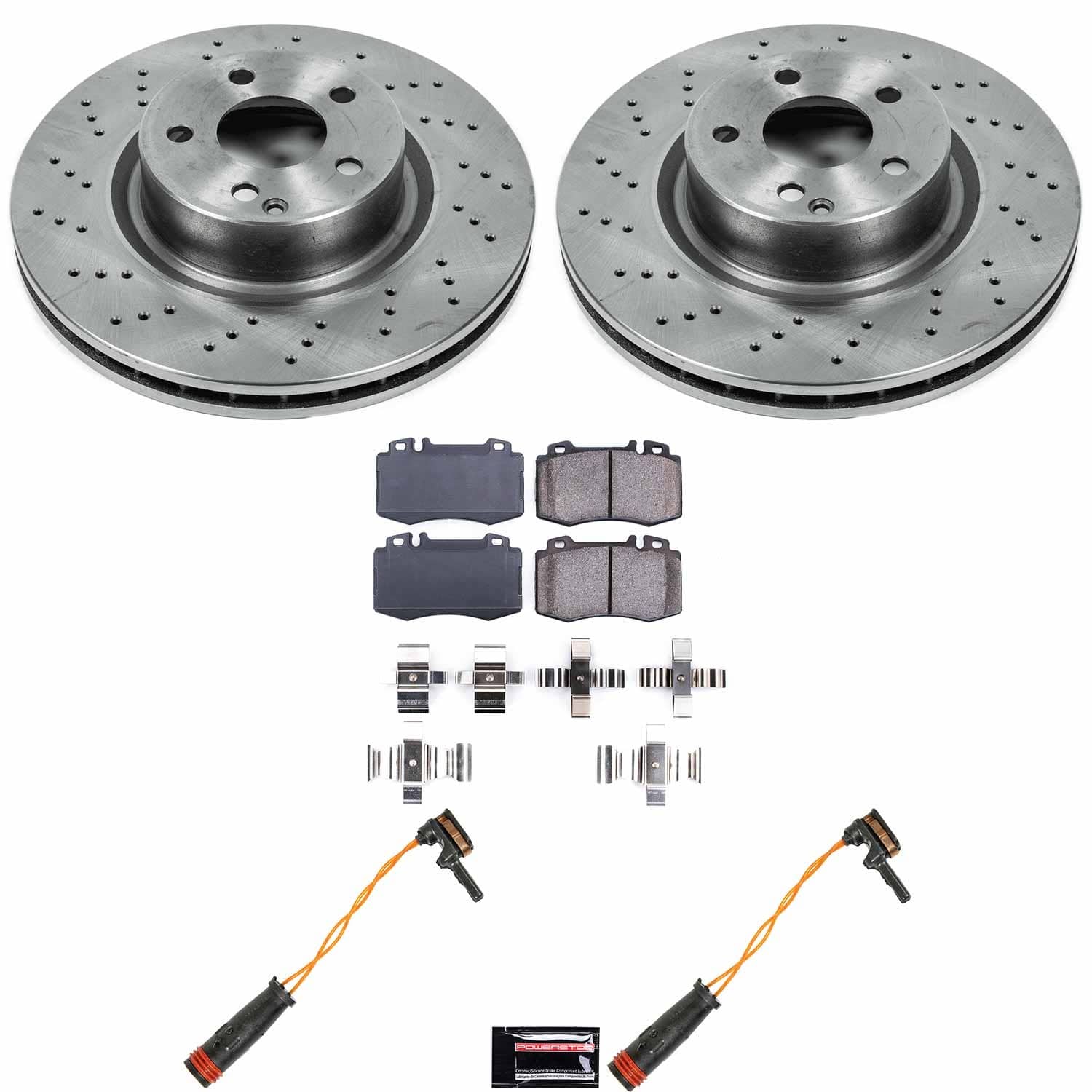 Power Stop - KOE5235 - Front - Disc Brake Pad and Rotor Kit