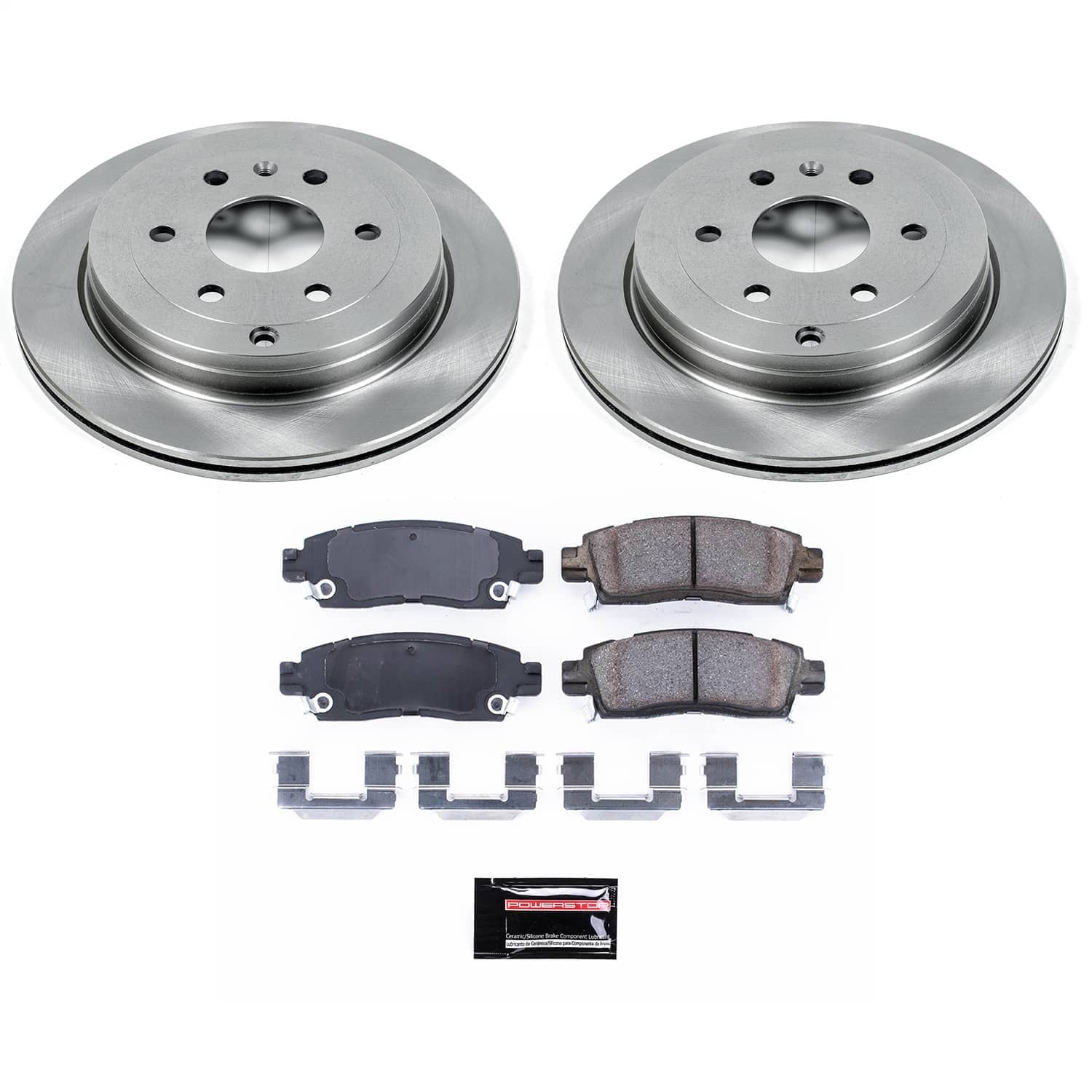 Power Stop - KOE5262 - Rear - Disc Brake Pad and Rotor Kit