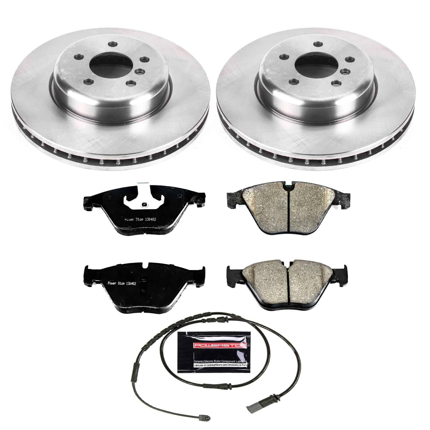 Power Stop - KOE6020 - Front - Disc Brake Pad and Rotor Kit