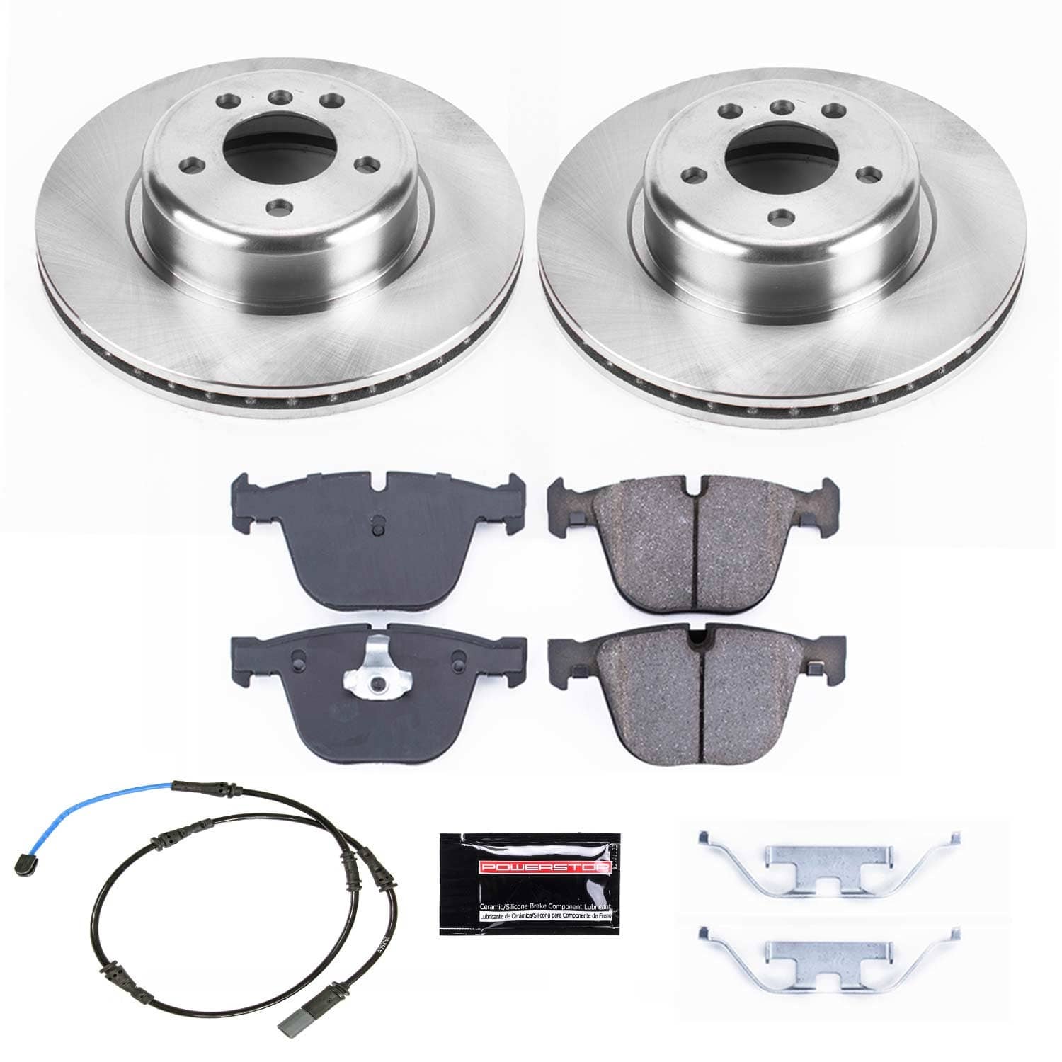 Power Stop - KOE6035 - Rear - Disc Brake Pad and Rotor Kit