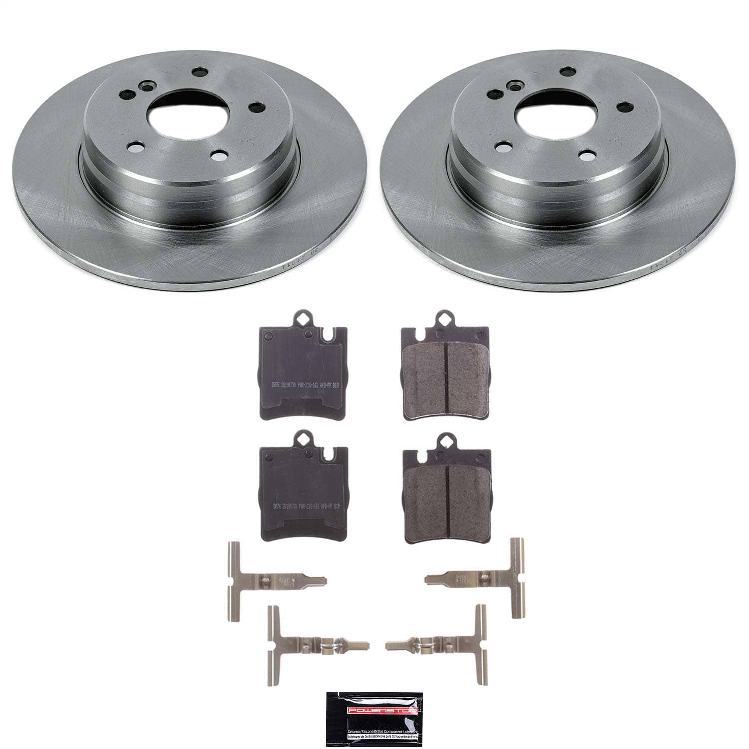 Power Stop - KOE620 - Rear - Disc Brake Pad and Rotor Kit