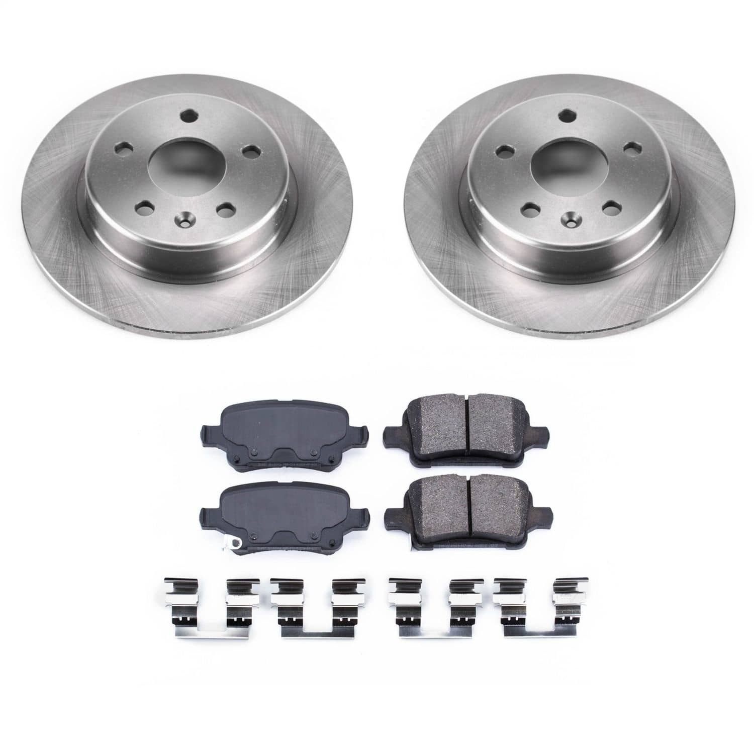 Power Stop - KOE7720 - Rear - Disc Brake Pad and Rotor Kit