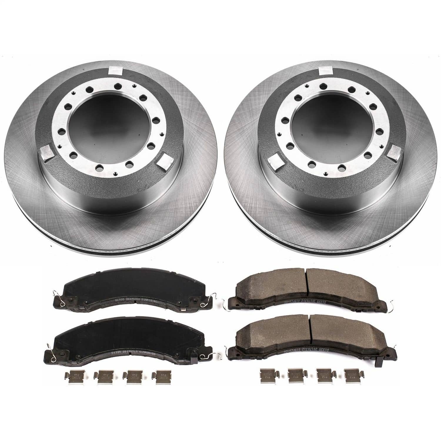Power Stop - KOE7800 - Rear - Disc Brake Pad and Rotor Kit