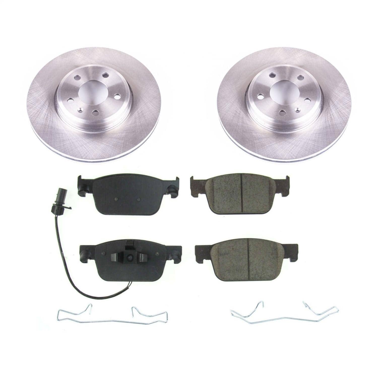 Power Stop - KOE7860 - Front - Disc Brake Pad and Rotor Kit