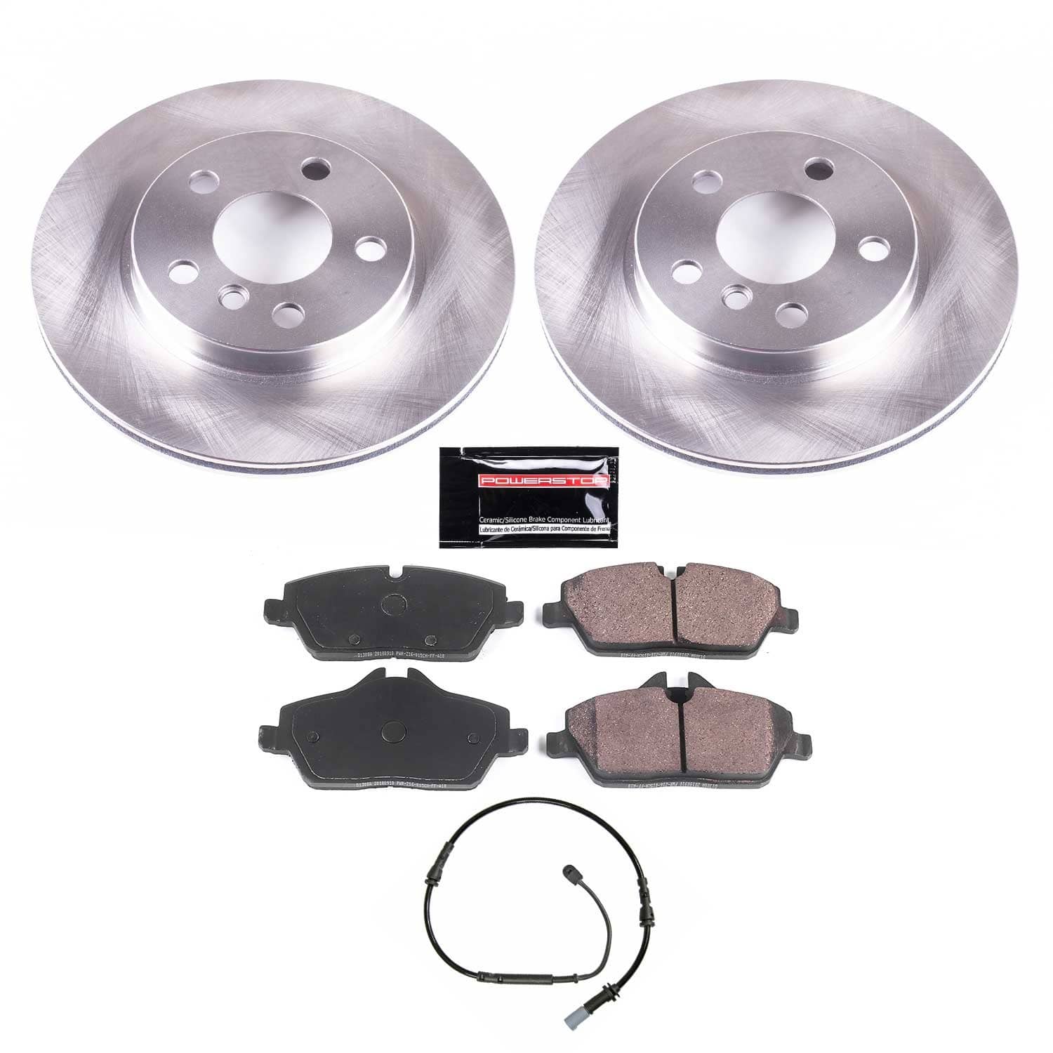 Power Stop - KOE8112 - Front - Disc Brake Pad and Rotor Kit