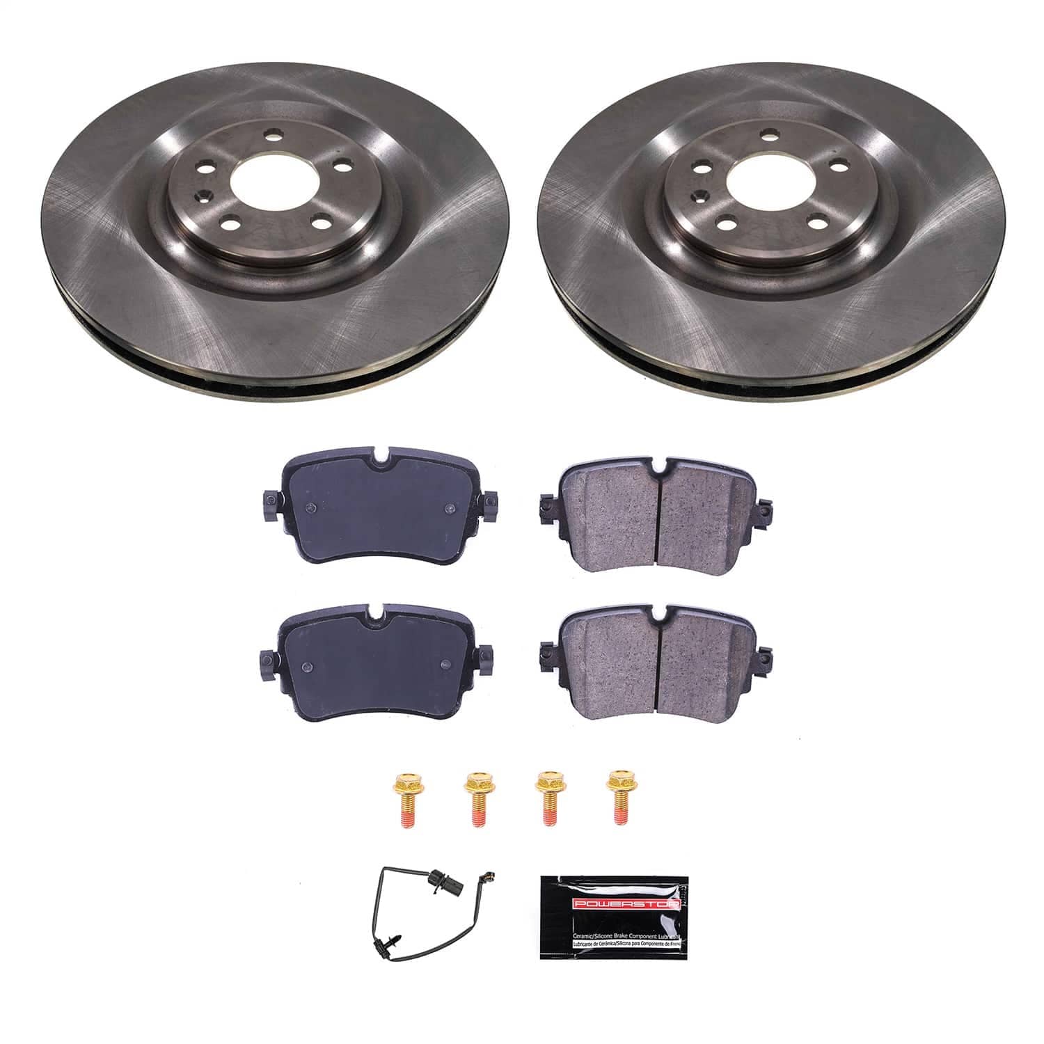Power Stop - KOE8221 - Rear - Disc Brake Pad and Rotor Kit