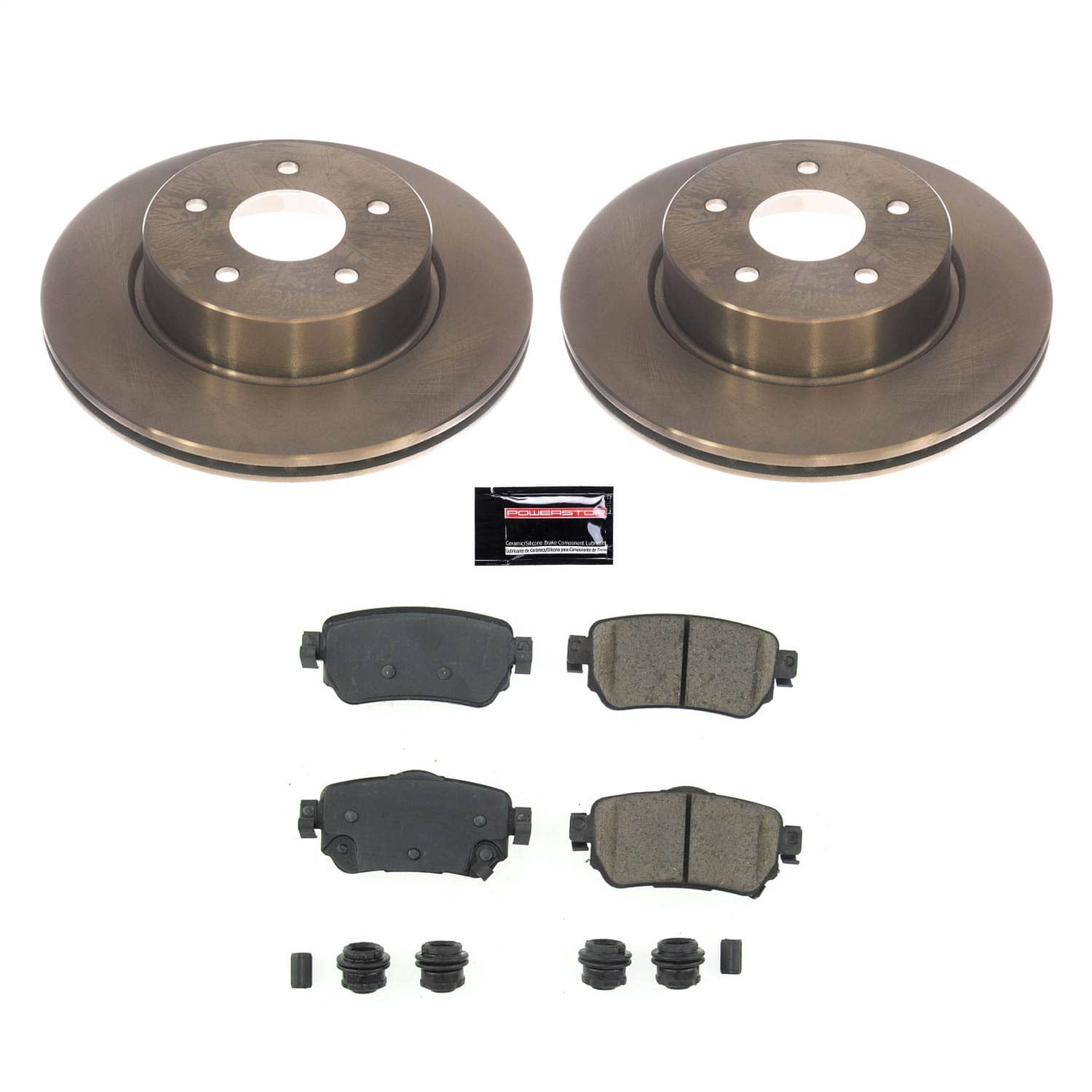 Power Stop - KOE8313 - Rear - Disc Brake Pad and Rotor Kit