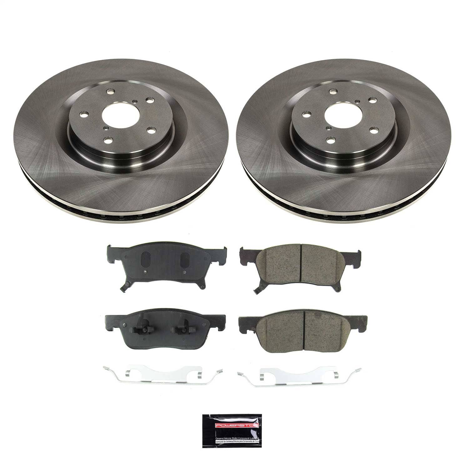 Power Stop - KOE8479 - Front - Disc Brake Pad and Rotor Kit