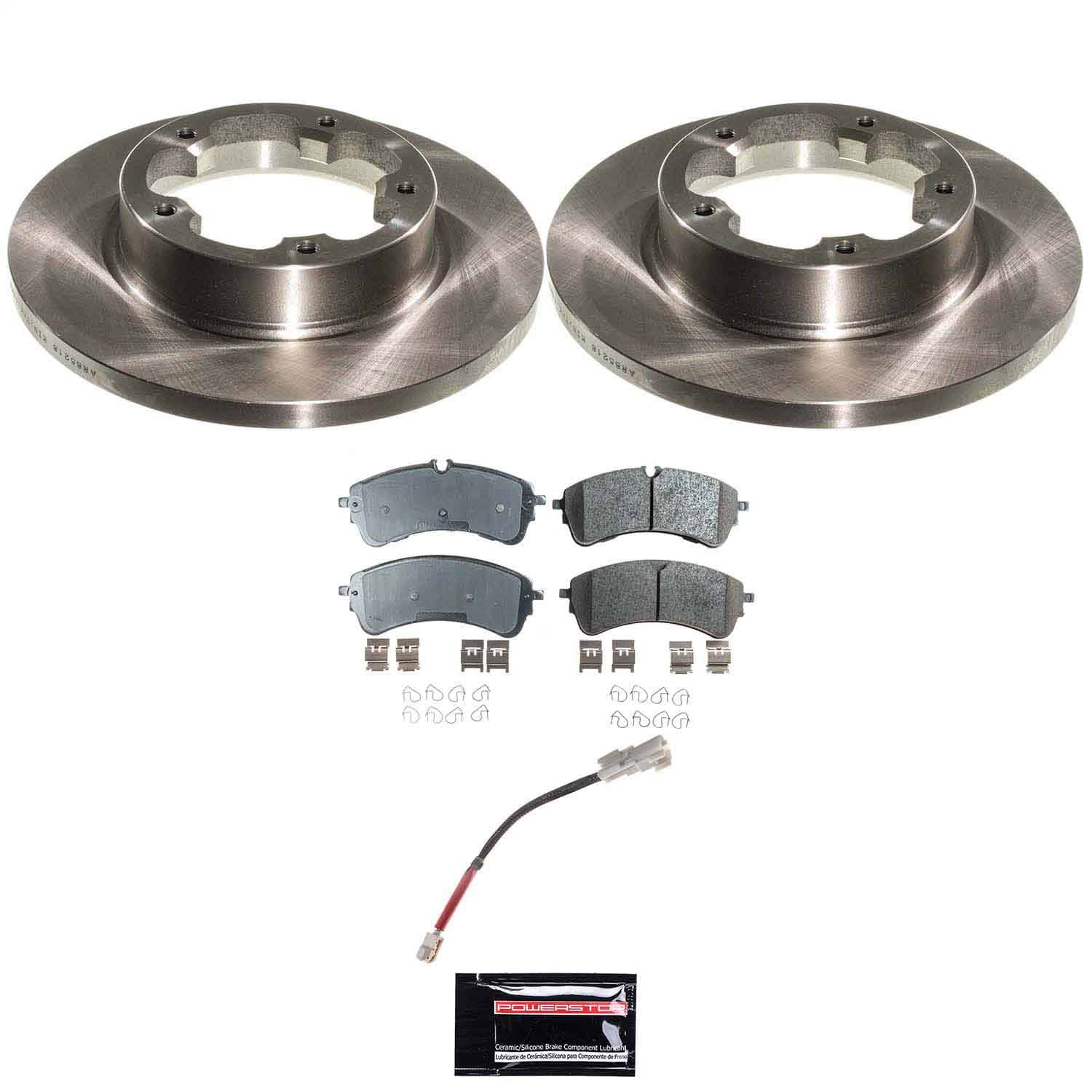 Power Stop - KOE9105 - Rear - Disc Brake Pad and Rotor Kit