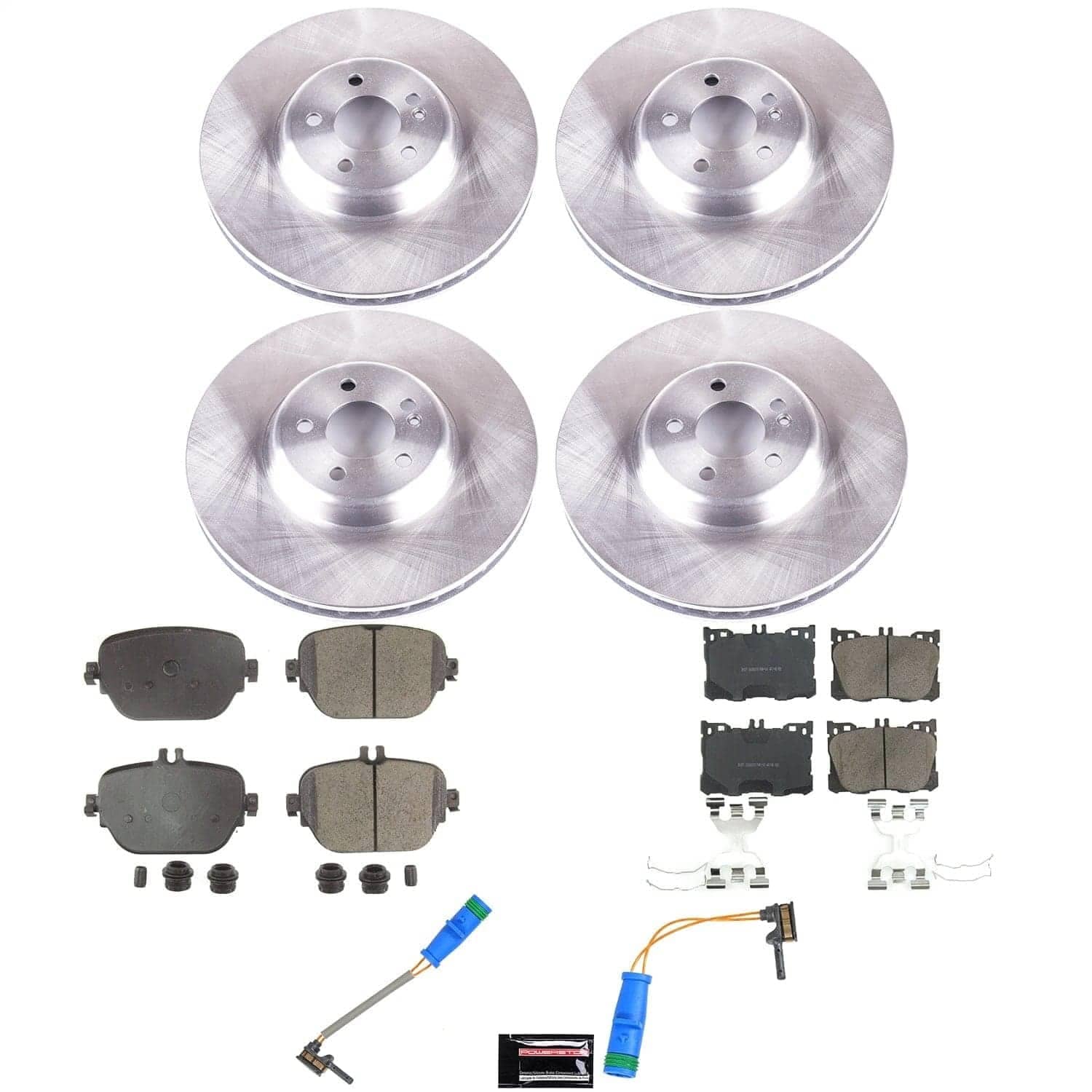 Power Stop - KOE9261 - Front and Rear - Disc Brake Pad and Rotor Kit