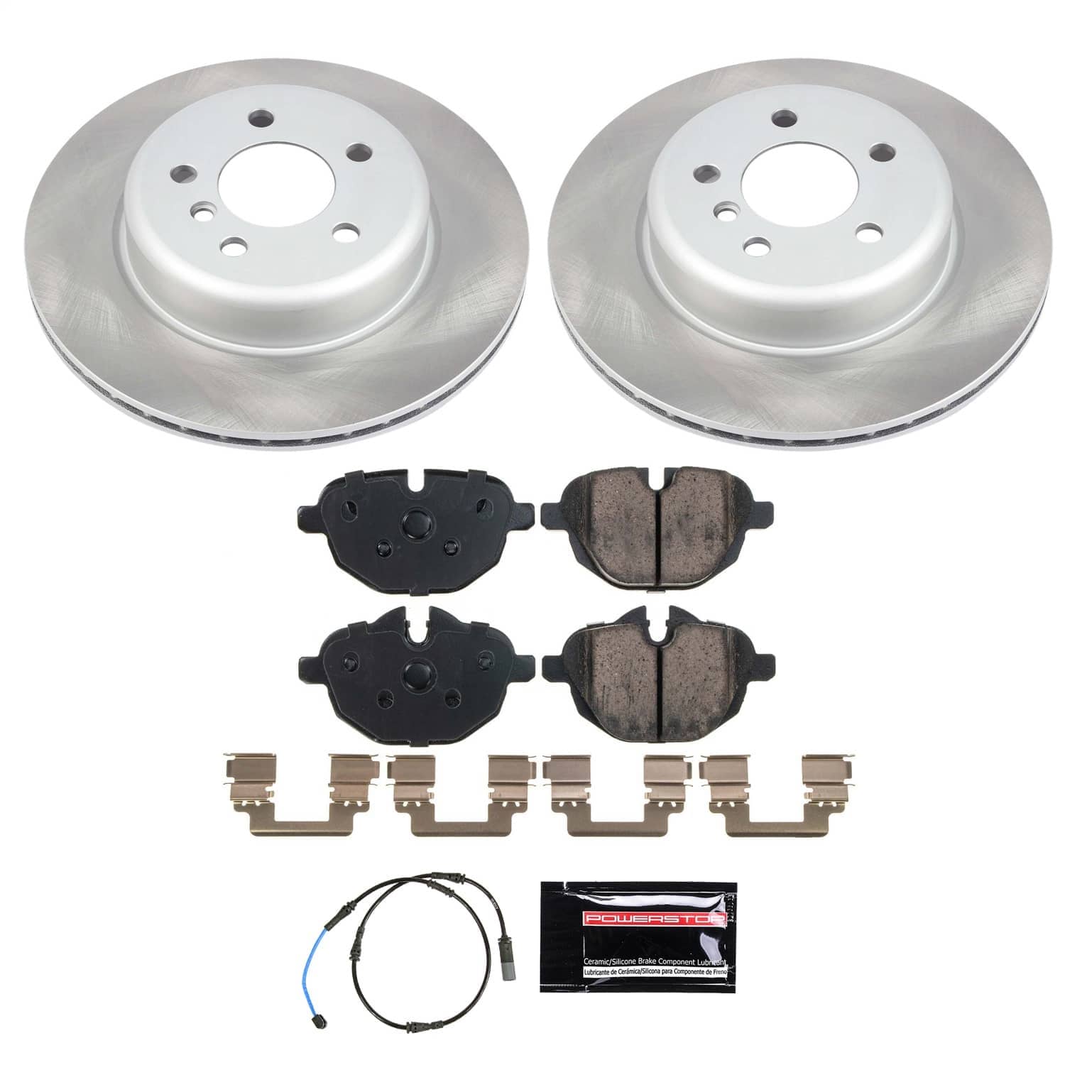 Power Stop - SC6034 - Rear - Disc Brake Pad and Rotor Kit