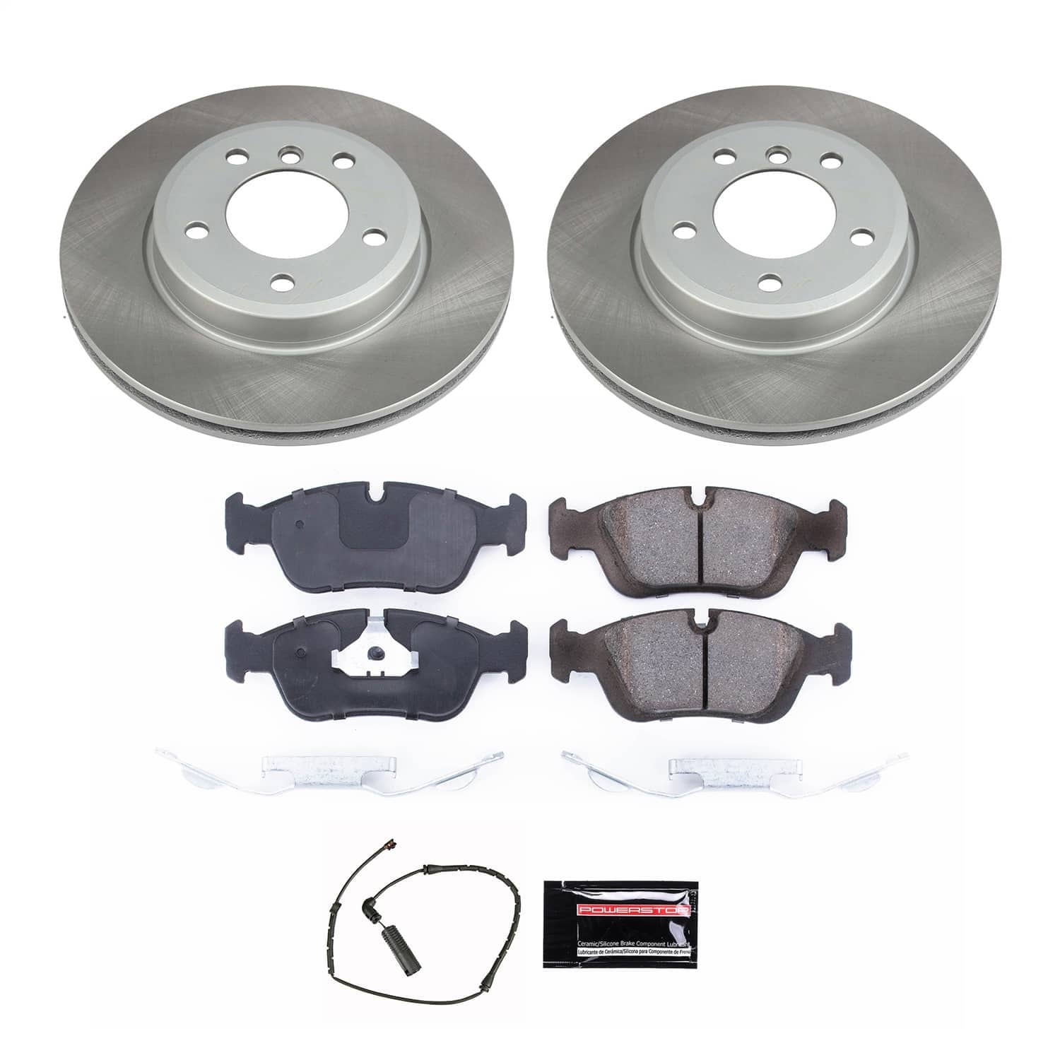 Power Stop - SC869 - Front - Disc Brake Pad and Rotor Kit