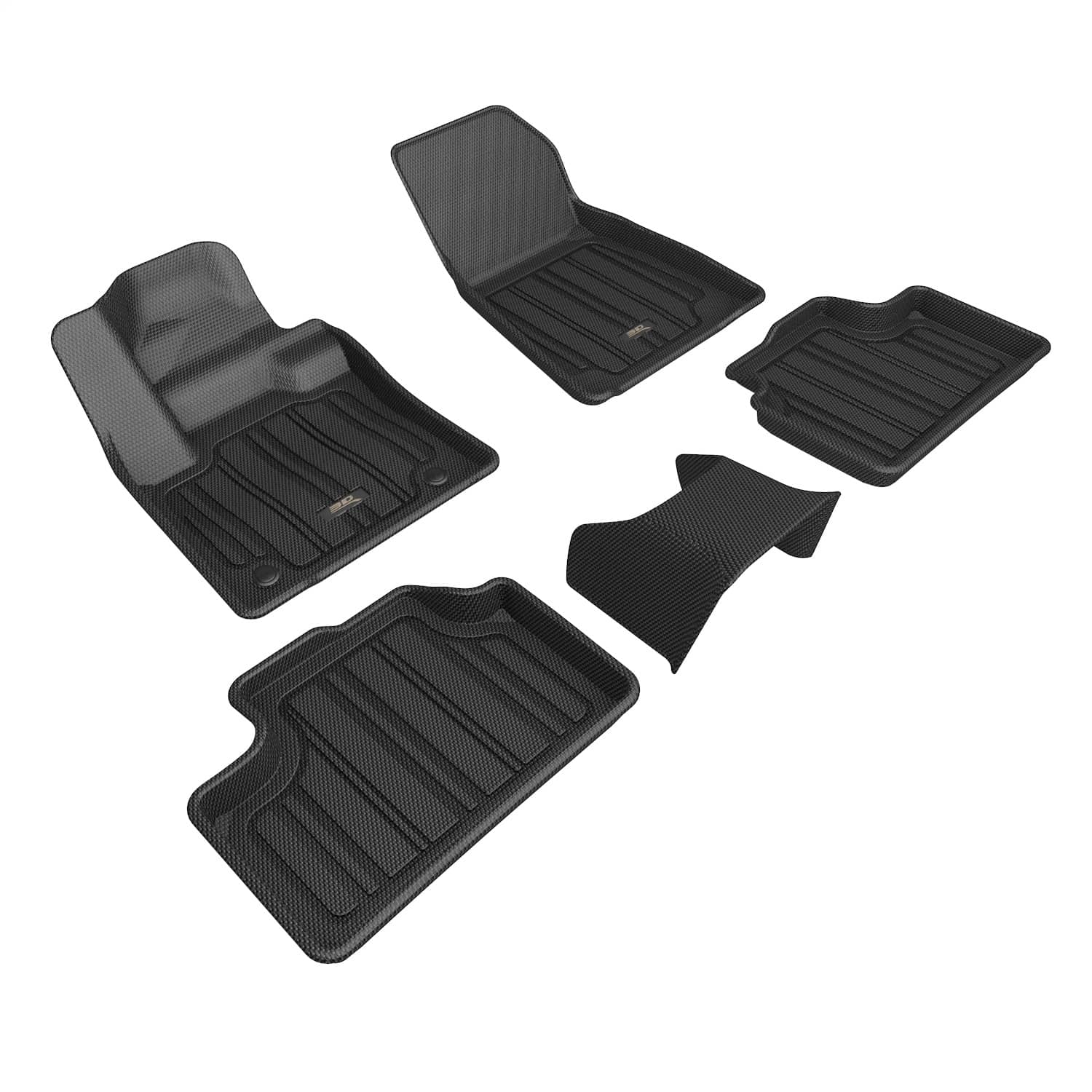 3D MAXpider - E1VV04501809 - Front and Rear - Floor Mat Set