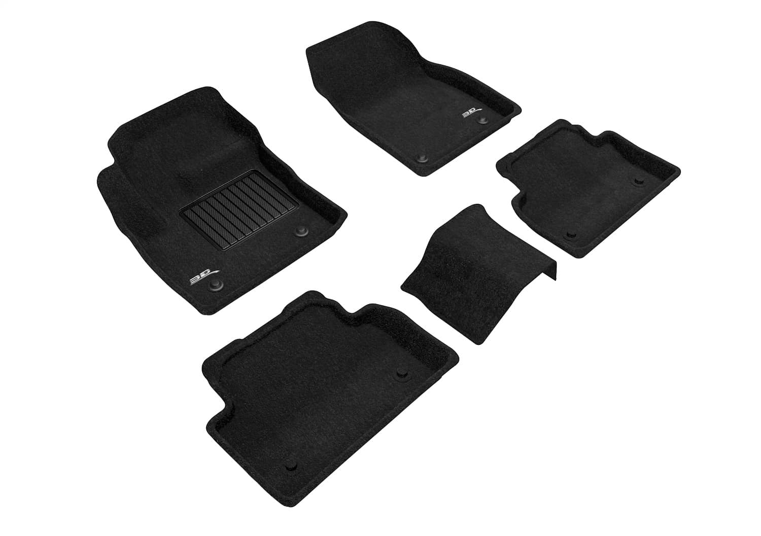 3D MAXpider - L1JG01304709 - Front and Rear - Floor Mat Set