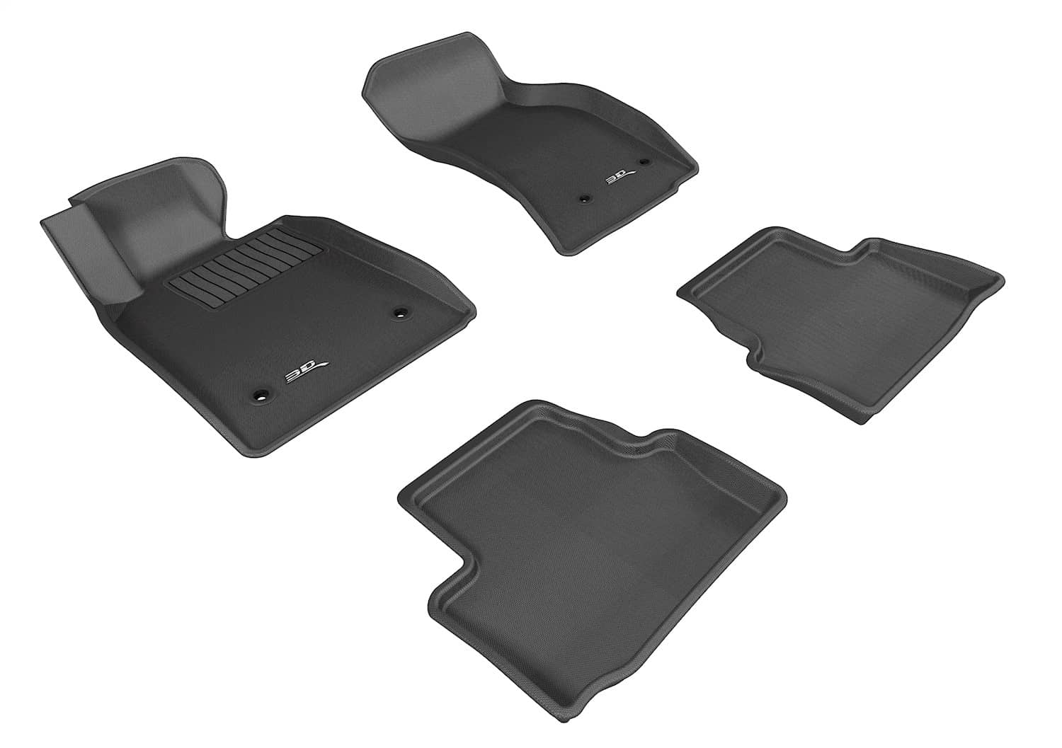 3D MAXpider - L1CD00601509 - Front and Rear - Floor Mat Set