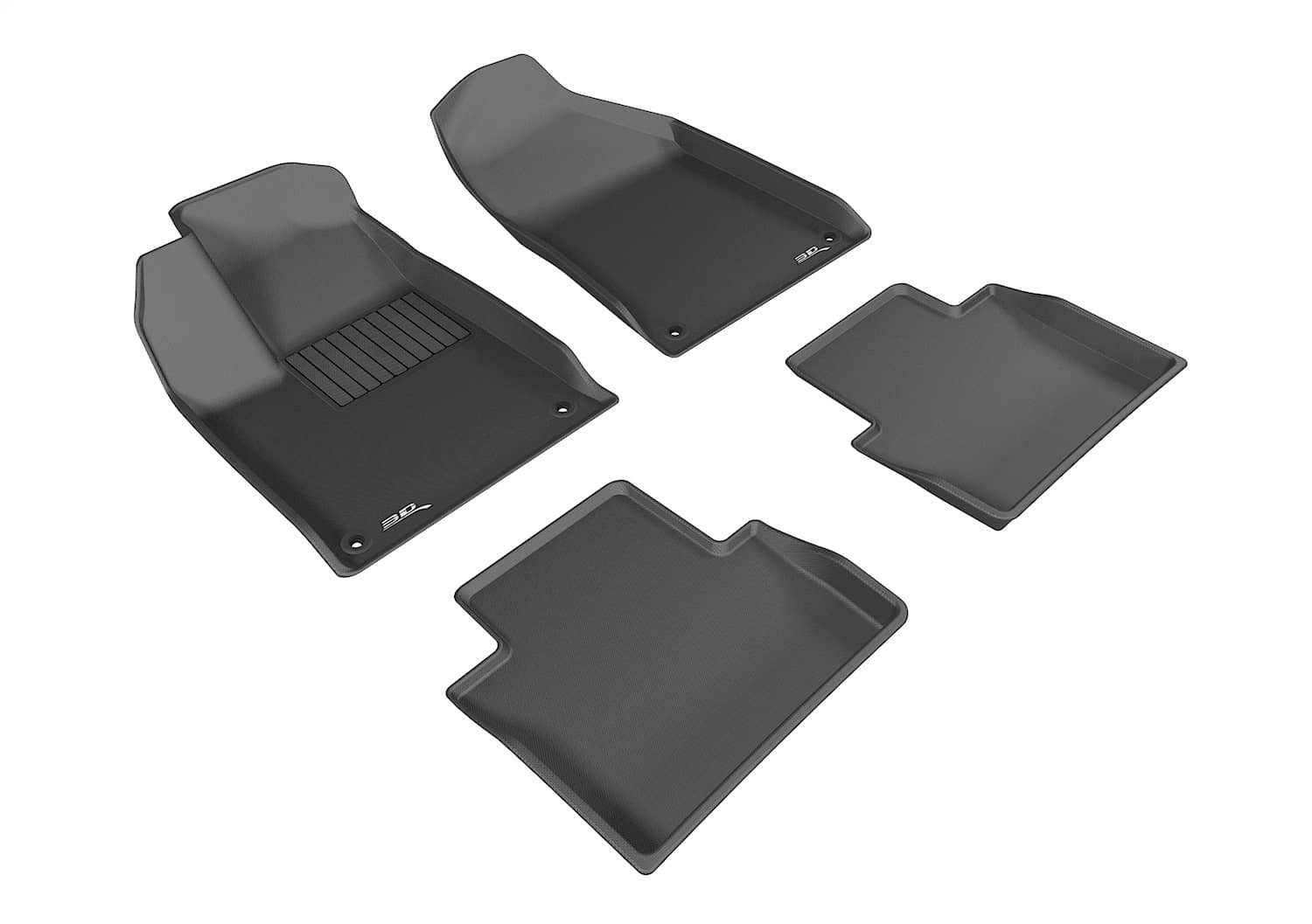 3D MAXpider - L1CY00301509 - Front and Rear - Floor Mat Set