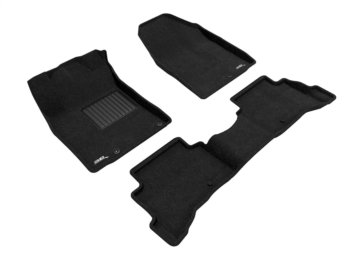 3D MAXpider - L1HY07804709 - Front and Rear - Floor Mat Set