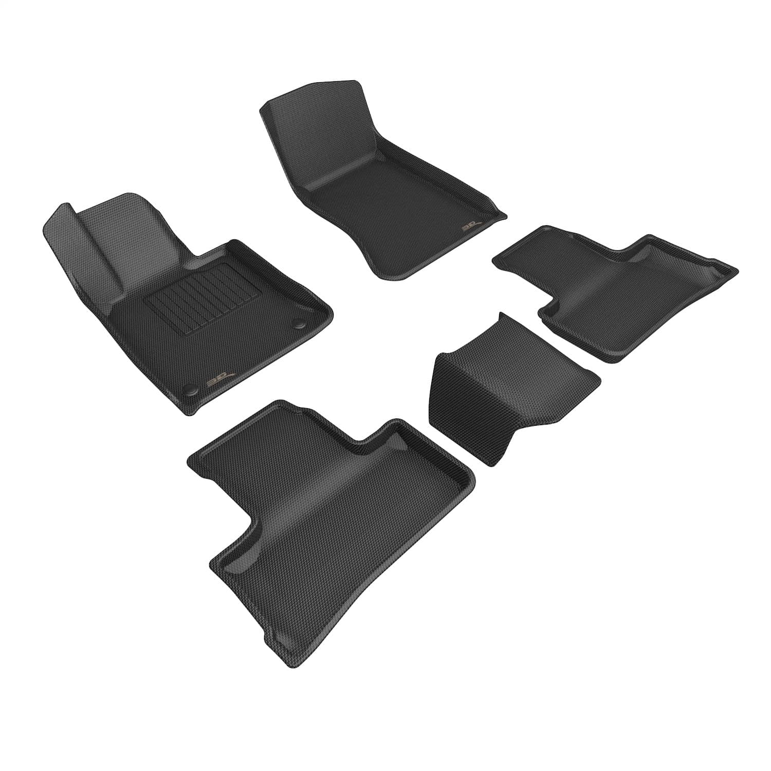 3D MAXpider - L1MB17801509 - Front and Rear - Floor Mat Set