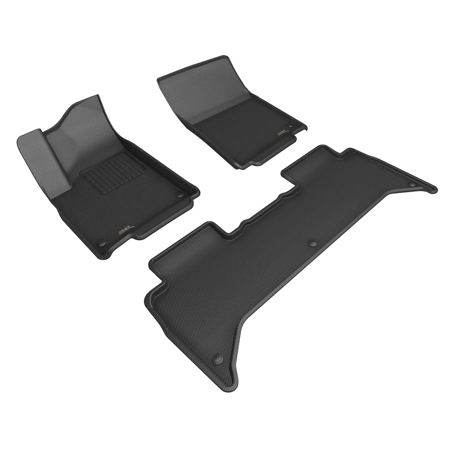 3D MAXpider - L1RI00401509 - Front and Rear - Floor Mat Set