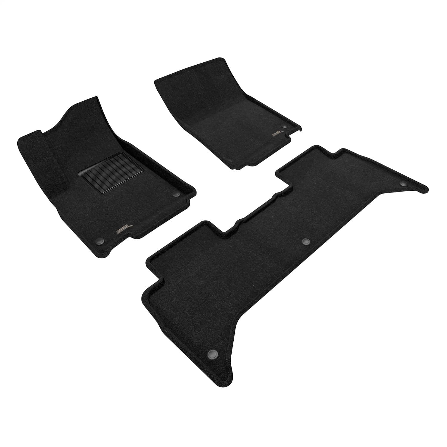 3D MAXpider - L1RI00404709 - Front and Rear - Floor Mat Set