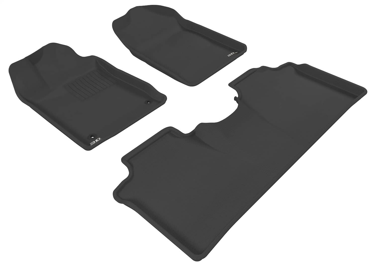 3D MAXpider - L1TY05501509 - Front and Rear - Floor Mat Set