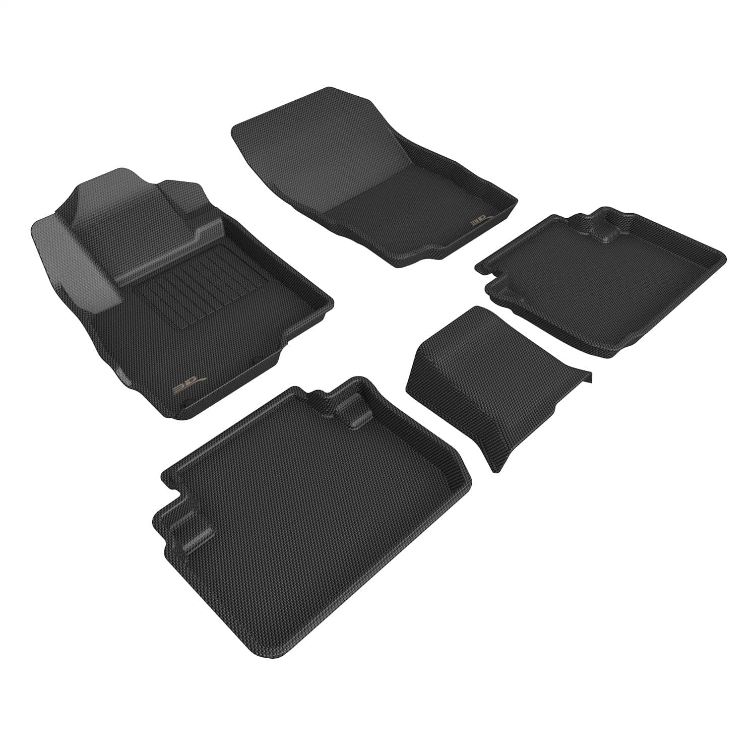 3D MAXpider - L1MT05601509 - Front and Rear - Floor Mat Set